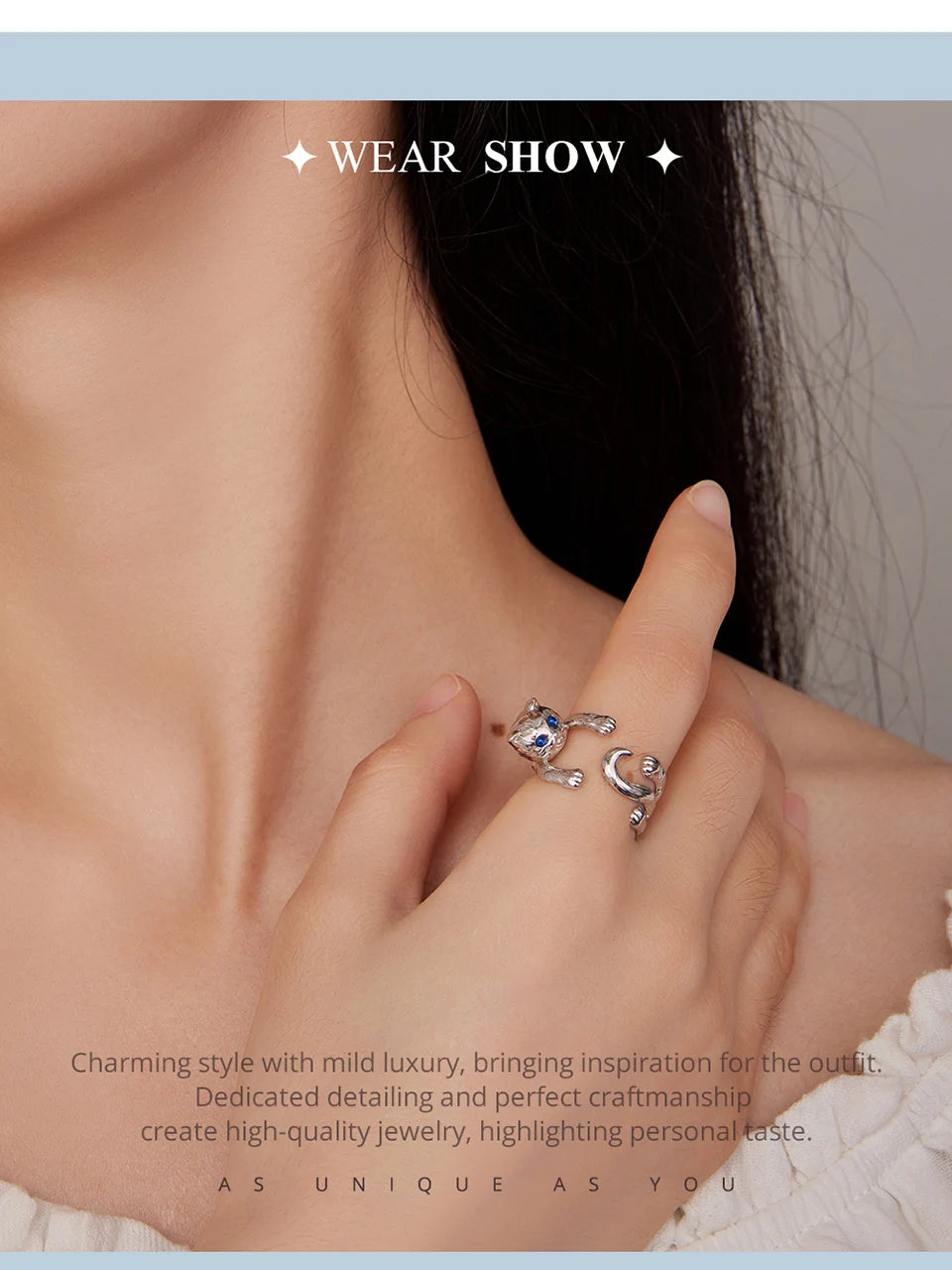 Enchanting Cat Ring