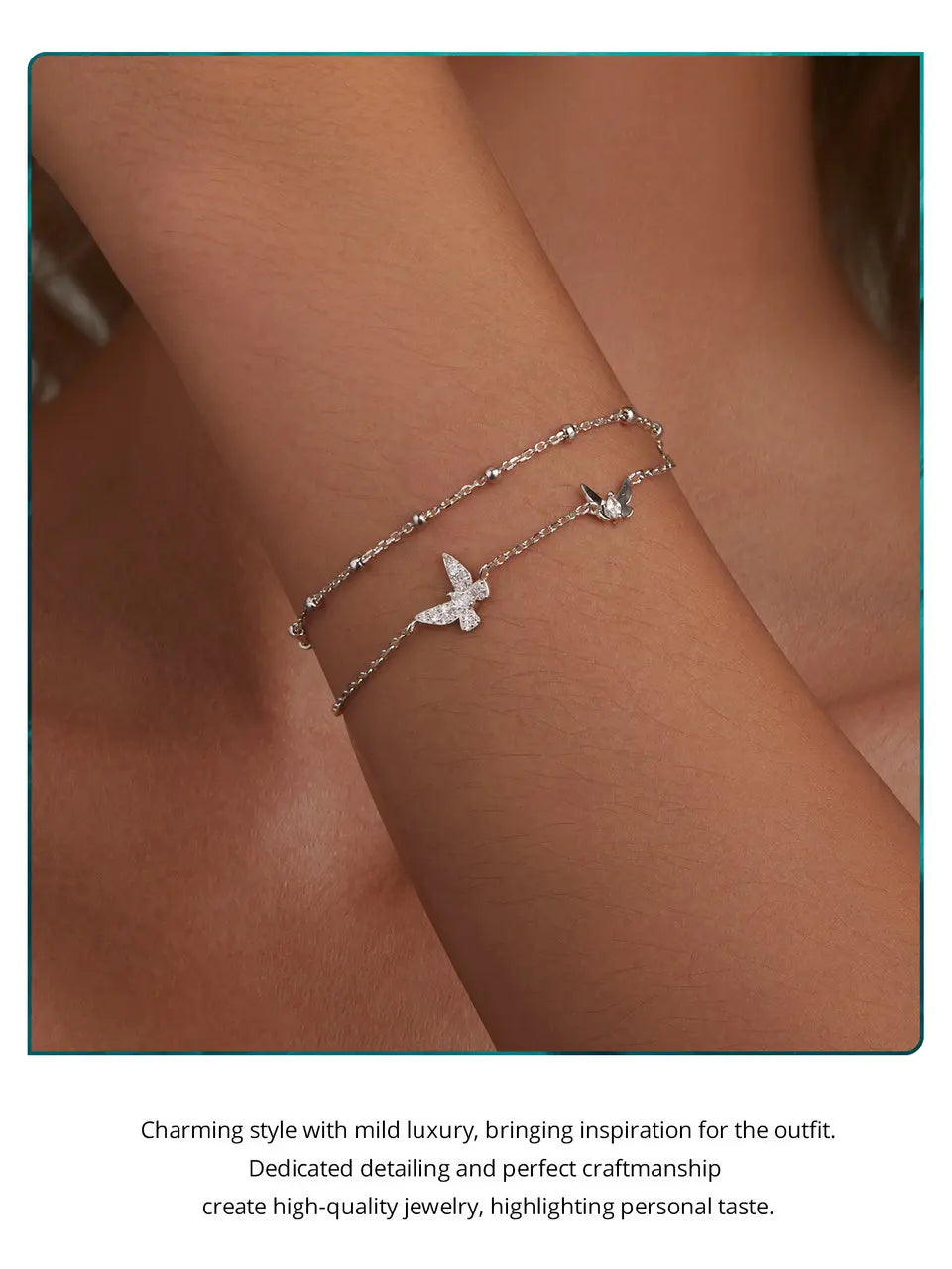 Delicate Butterfly Bracelet