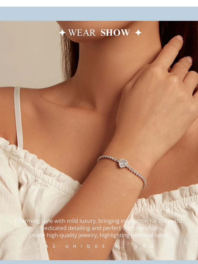 Heart's Embrace Bracelet by ChicSparkle.