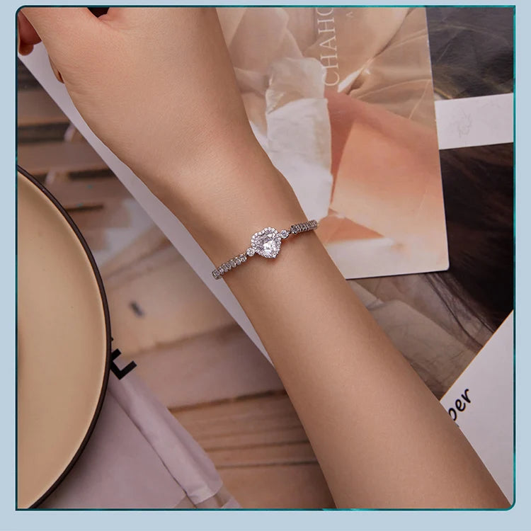Heart's Embrace Bracelet by ChicSparkle.