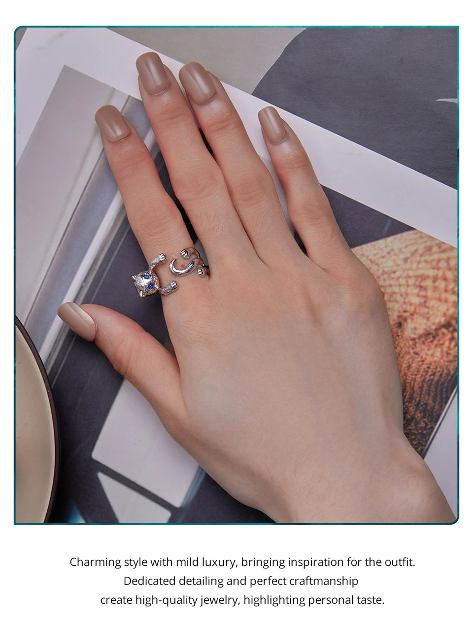 Enchanting Cat Ring