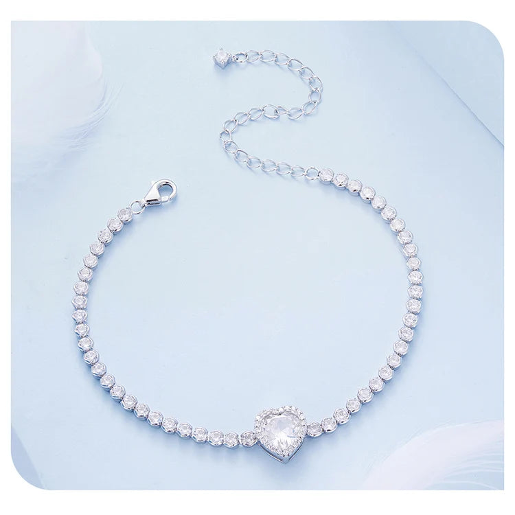Heart's Embrace Bracelet by ChicSparkle.