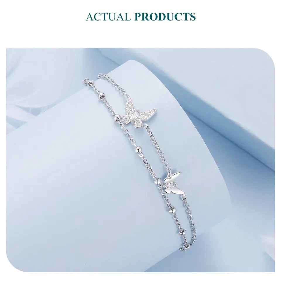 Delicate Butterfly Bracelet